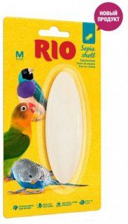 Кость сепии RIO для волнистых и средних попугаев, 10 г