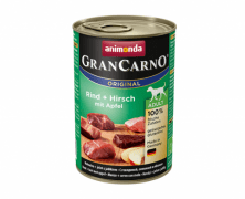 Консервы Gran Carno для собак, с олениной и яблоком, 400 г