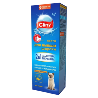 Паста Cliny для кошек, для вывода шерсти, со вкусом курицы, 75 мл
