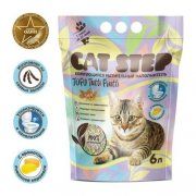 Соевый комкующийся наполнитель Cat Step, Tofu Tutti Frutti, 2,8 кг (6 л)