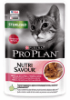 Пауч Pro Plan Nutrisavour для взрослых стерилизованных кошек и кастрированных котов, нежные кусочки с уткой, 85 г