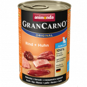 Консервы Gran Carno для щенков, с курицей и говядиной, 400 г