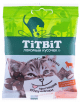 Хрустящие подушечки TitBit для кошек из ягненка с паштетом, 30 г