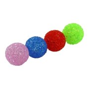 Игрушка Мячик для кошек звенящий кристал, 4 см