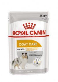 Пауч Royal Canin для собак с тусклой и сухой шерстью, паштет, Coat Care Canine, 85 г