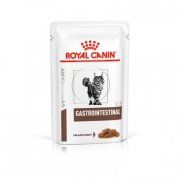 Кусочки в соусе Royal Canin, диета для кошек при заболевании желудочно-кишечного тракта,Gastrointestinal, 85 г