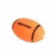 Игрушка Мяч Регби с пищалкой для собак, оранжевый, 11 см