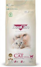 Корм BonaCibo Super Premium, для взрослых кошек всех пород, со вкусом курицы и риса с анчоусами, 2 кг