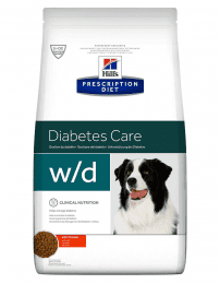 Корм-диета Hill's для взрослых собак с избыточным весом и сахарным диабетом, w/d, 12 кг