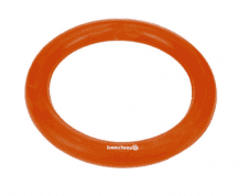 Игрушка Beeztees для собак, кольцо резиновое оранжевое, 15 см