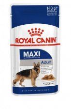 Пауч Royal Canin для взрослых собак крупных пород, кусочки в соусе, Maxi Adult, 140 г