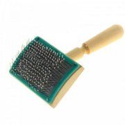 Щетка For Friends деревянная средняя с каплей и рамкой, 70х50мм