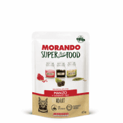 Пауч Morando Super Pet Food Adult мусс для котов, с говядиной, 85 г