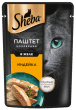 Пауч Sheba для взрослых кошек, с индейкой, Нежный паштет в желе, 75 г