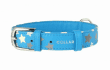 Ошейник "CoLLaR Glamour" с узором "Звёздочка", голубой, ш 25 мм, д 38-49 см