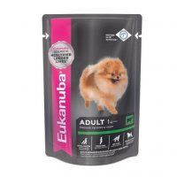 Пауч Eukanuba Adult All Breed влажный рацион с говядиной в соусе,100г