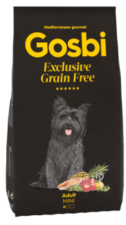 Корм Gosbi беззерновой для взрослых собак мелких пород, Exclusive Grain Free adult mini, 500 г