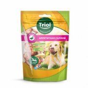 Лакомство Triol для собак Аппетитная салями с мясом утки, 70 г
