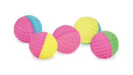 Игрушка "TRIXIE" для кошки в виде мягких мячиков, 4,3 см 