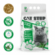 Наполнитель минеральный Cat Step Compact White Aloe Vera, комкующийся, 4,5 кг (5 л)