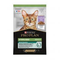 Пауч Purina Pro Plan для взрослых кошек после стерилизации/кастрации с индейкой в желе, MAINTENANCE, 85 г