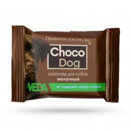 Шоколад молочный Choco Dog для собак, 15 г