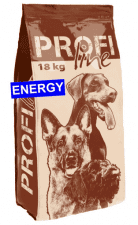 Корм Premil, для взрослых собак крупных и средних пород, с лёгкими физическими нагрузками, со вкусом курицы, индейки и утки, Profi Line Energy, 18 кг