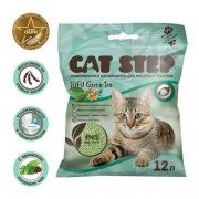 Комкующийся наполнитель Cat Step соевый, Tofu Green Tea, 5,4 кг (12 л)