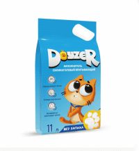 Наполнитель DOYZER, силикагелевый впитывающий, без запаха, 4,6 кг (11 л)