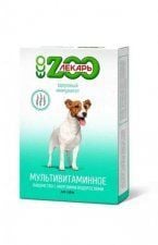 Лакомство мультивитаминное ЭКО ZOOЛЕКАРЬ для собак, здоровый иммунитет, 90 шт