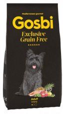 Корм Gosbi Exclusive Grain Free Adult Mini для взрослых собак мелких пород, 2 кг