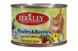 Консервы Berkley для котят, птица с лесными ягодами, 200 г