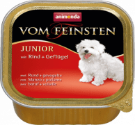 Консервы Vom Feinsten Junior для щенков с говядиной и птицей, 150 г