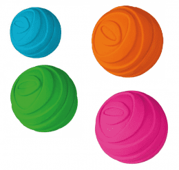 Игрушка "TRIXIE" "Мяч" для собак, из латекса, 8 см, цвета в ассортименте