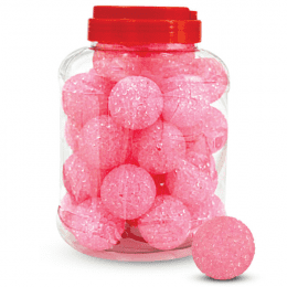 Игрушка Мяч зернистый розовый, для кошек, 4,1 см