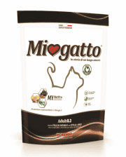 Корм Miogatto Adult Chicken, Veal & Barley для взрослых кошек, с мясом курицы и телятины с добавлением ячменя, 10 кг