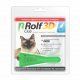 Rolf Club 3D Капли для кошек до 4кг от клещей и блох.