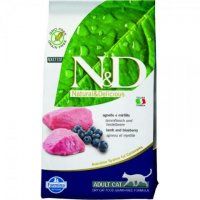 Корм Farmina N&D для кошек, беззерновой, Lamb & Blueberry Adult, 300 г