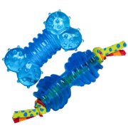 Набор из двух игрушек Petstages ОРКА косточка + гантеля для собак мелких пород, 7 см
