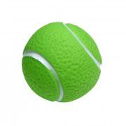 Игрушка Теннисный мяч пищащий для собак, зелёный, 7,5 см
