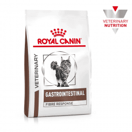 Корм Royal Canin Gastrointestinal Fibre Response с повышенным содержанием клетчатки для кошек при запорах. Ветеринарная диета, 400 г