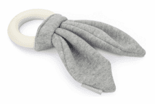 Игрушка Beeztees для щенков, кольцо резиновое белое, 8,5 см