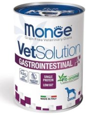 Консерва Monge для собак при заболеваниях ЖКТ, VetSolution Gastrointestinal, 400 г