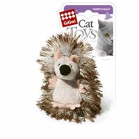 Игрушка Ежик с погремушкой для кошек, 7 см