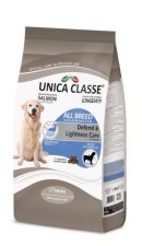Корм сухой Unica Classe для собак 1-7 лет всех пород, с лососем, 3 кг