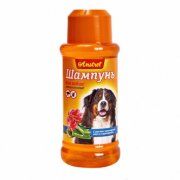 Шампунь антипаразитарный Amstrel для собак, с маслом пальмарозы, алоэ и экстрактом пиретрума