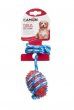 Игрушка CAMON для собак, Мячик резиновый с веревкой, 7х35 см