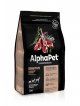 Корм AlphaPet, для чувствительного пищеварения взрослых собак мелких пород, с ягнёнком и рисом, Superpremium, 1,5 кг