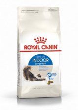 Корм Royal Canin Indoor Long Hair для взрослых длинношерстных кошек (в возрасте от 1 года до 7 лет), живущих в помещении, 400 г