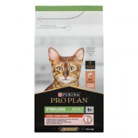 Корм Purina Pro Plan для взрослых кошек после стерилизации/кастрации с высоким содержанием лосося, VITAL FUNCTIONS, 1,5 кг